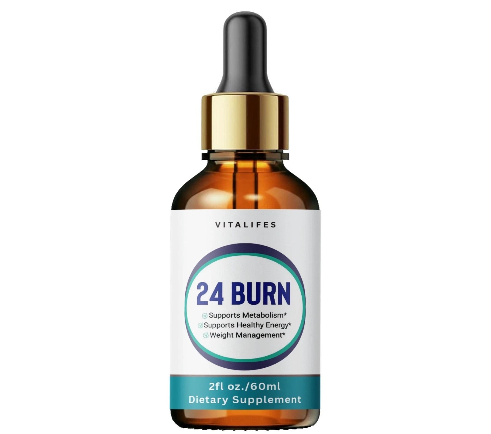24 Burn Drops Advanced Health & Fitness Supplement 24Burn Fat Loss (30 Serv)