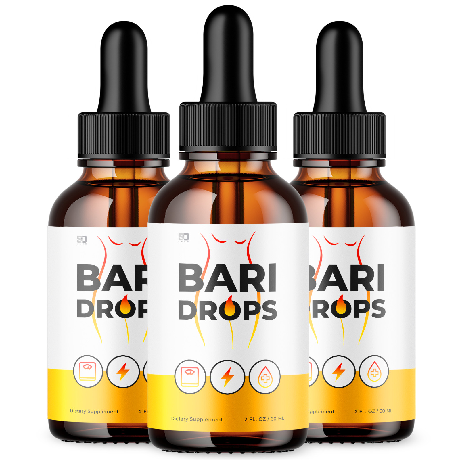 Bari Drops – Natural Wellness Support Supplement (3 Pack)