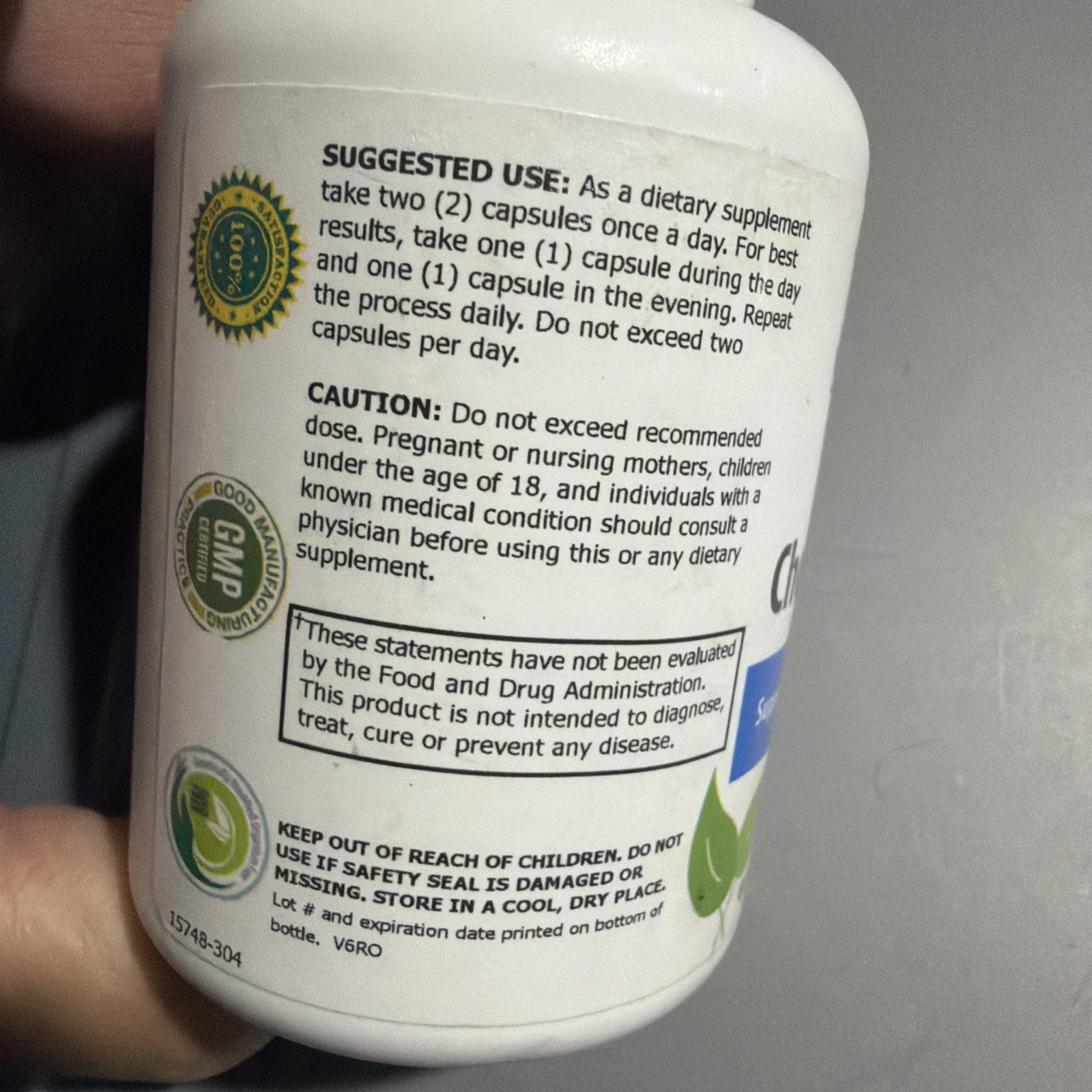 Crystal Peaks Nutrition Cholesterol Flush – 1532 mg – 60 Capsules – Exp 10/28