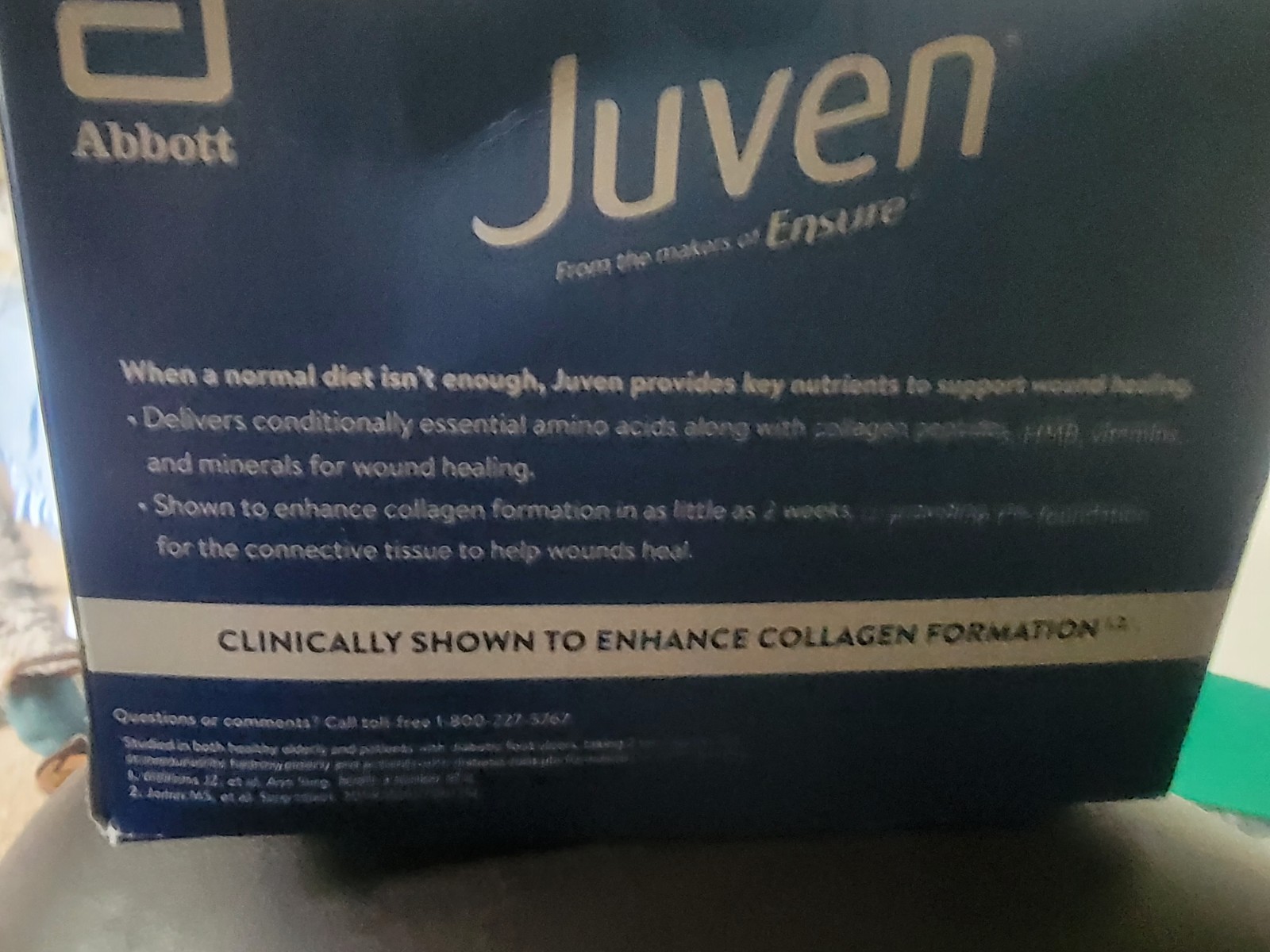 Abbott Juven Wound Healing Nutrition Powder Arginine Glutamine HMB Vitamins