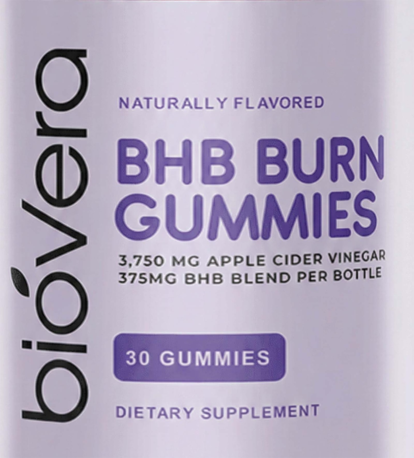 BioVera Burn Gummies Apple Cider Vinegar 30 Naturally Flavored Gummies