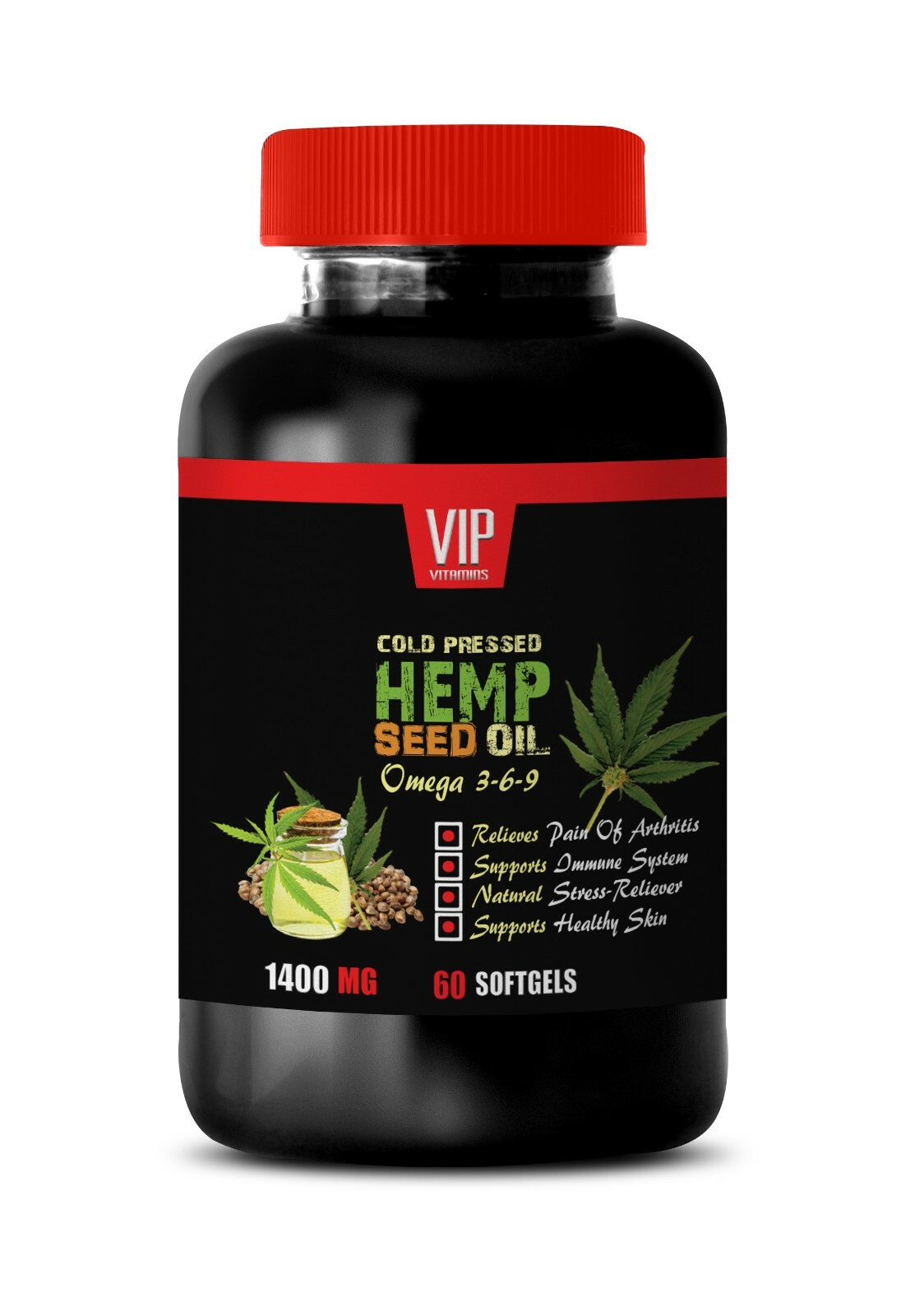 hemp salve – Hemp Seed Oil 1400mg (1) – balance hormones naturally