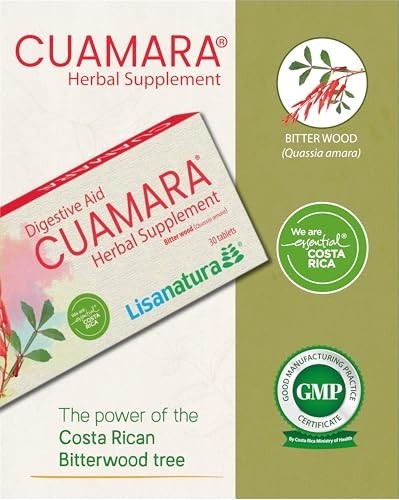 Lisanatura Digestive Aid Cuamara Herbal Food Supplement – 30 Tablets