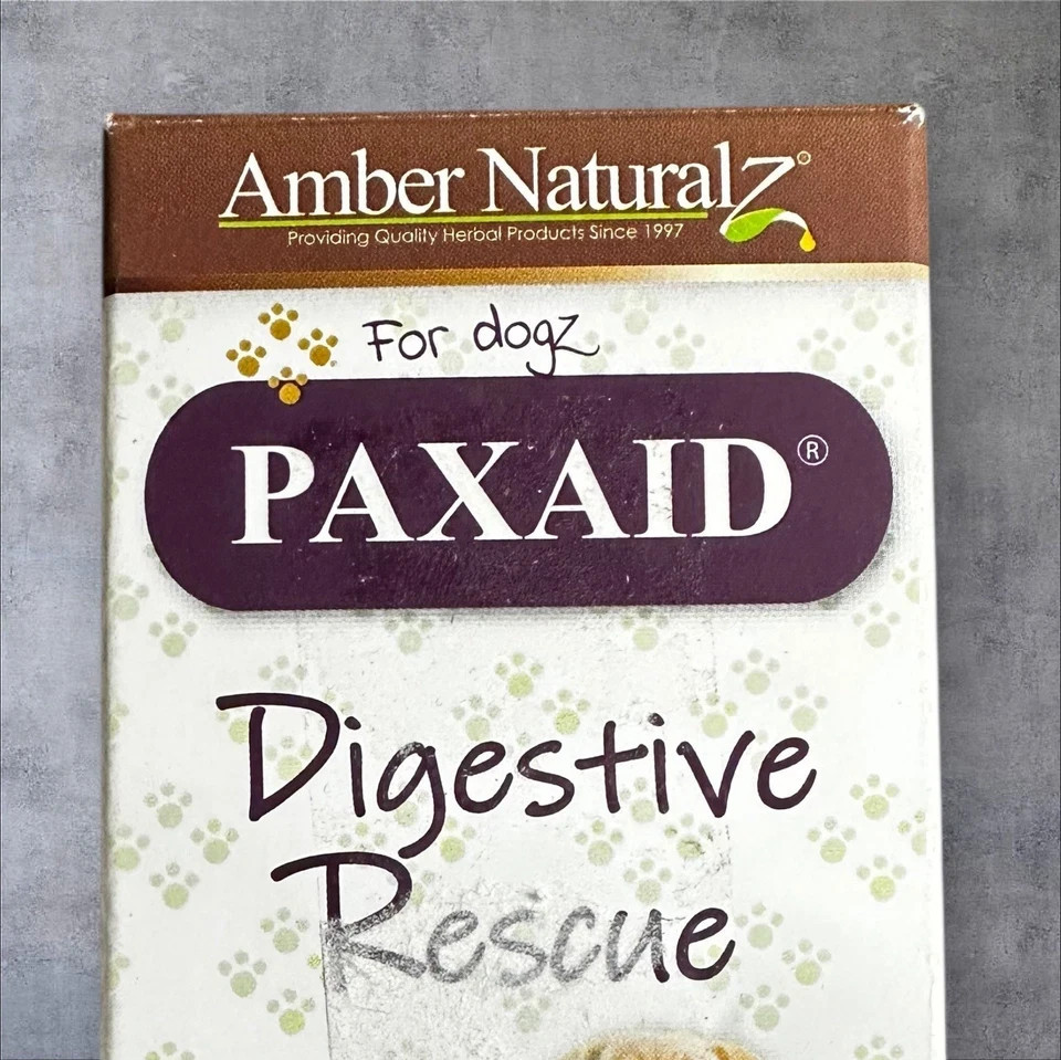 Amber Naturalz Paxaid Digestive Rescue (Was Paxxin) – 1 oz – New/Sealed Bottle