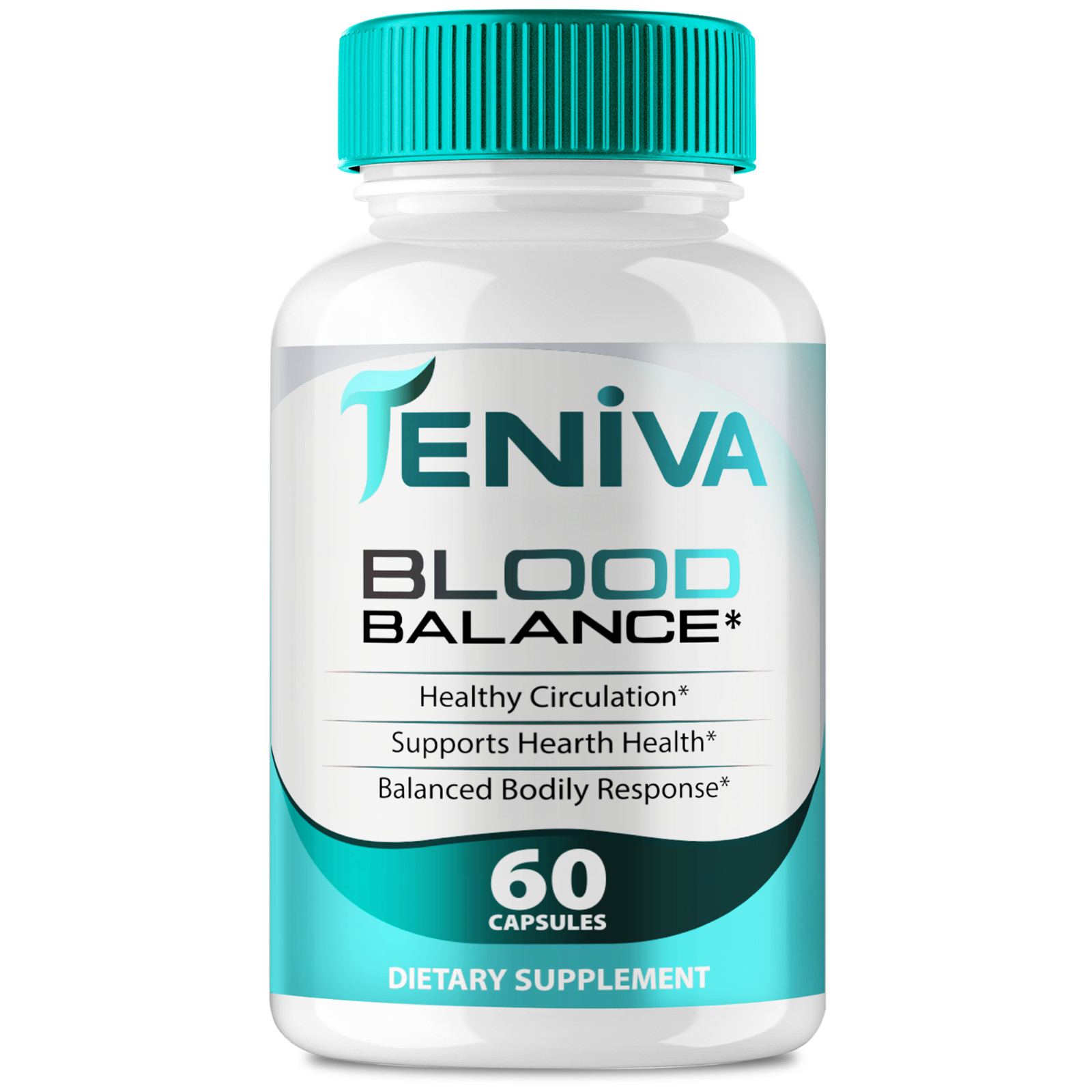 Teniva Blood Balance Pills, Advanced Teniva Blood Balance Supplement 60ct
