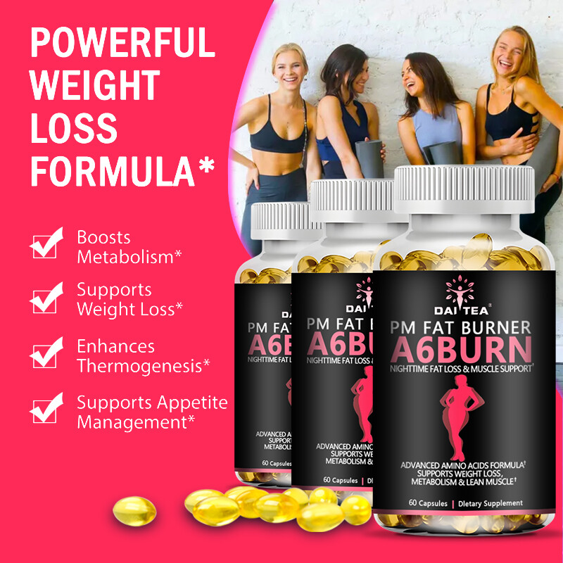 PM Fat Burner A6BURN Boosts Metabolism and Supports Weight Loss