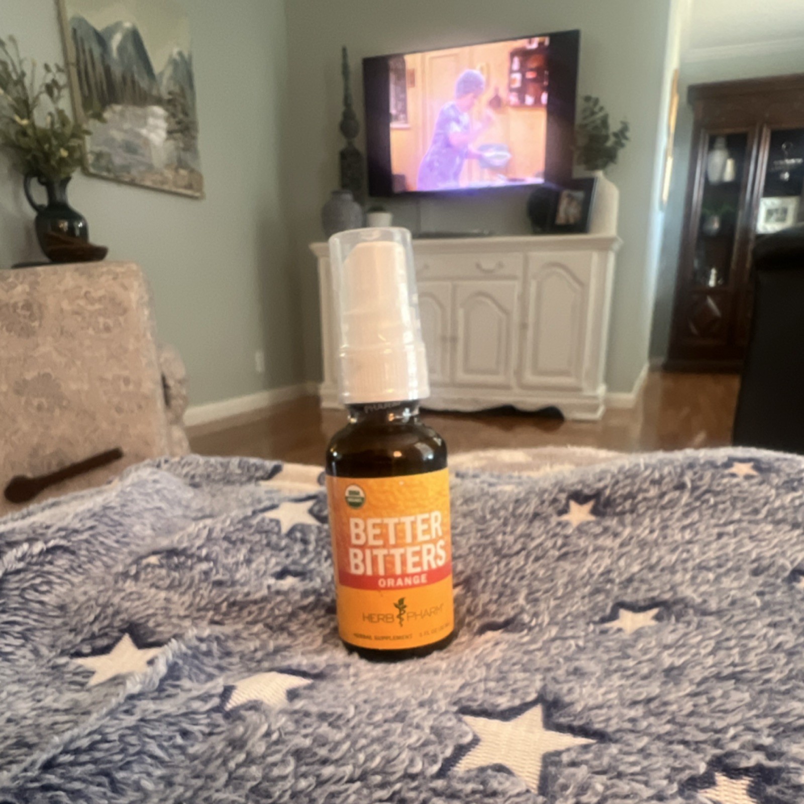 Herb Pharm Better Bitters Orange Digestive Bitters Spray USDA Organic 1 fl oz