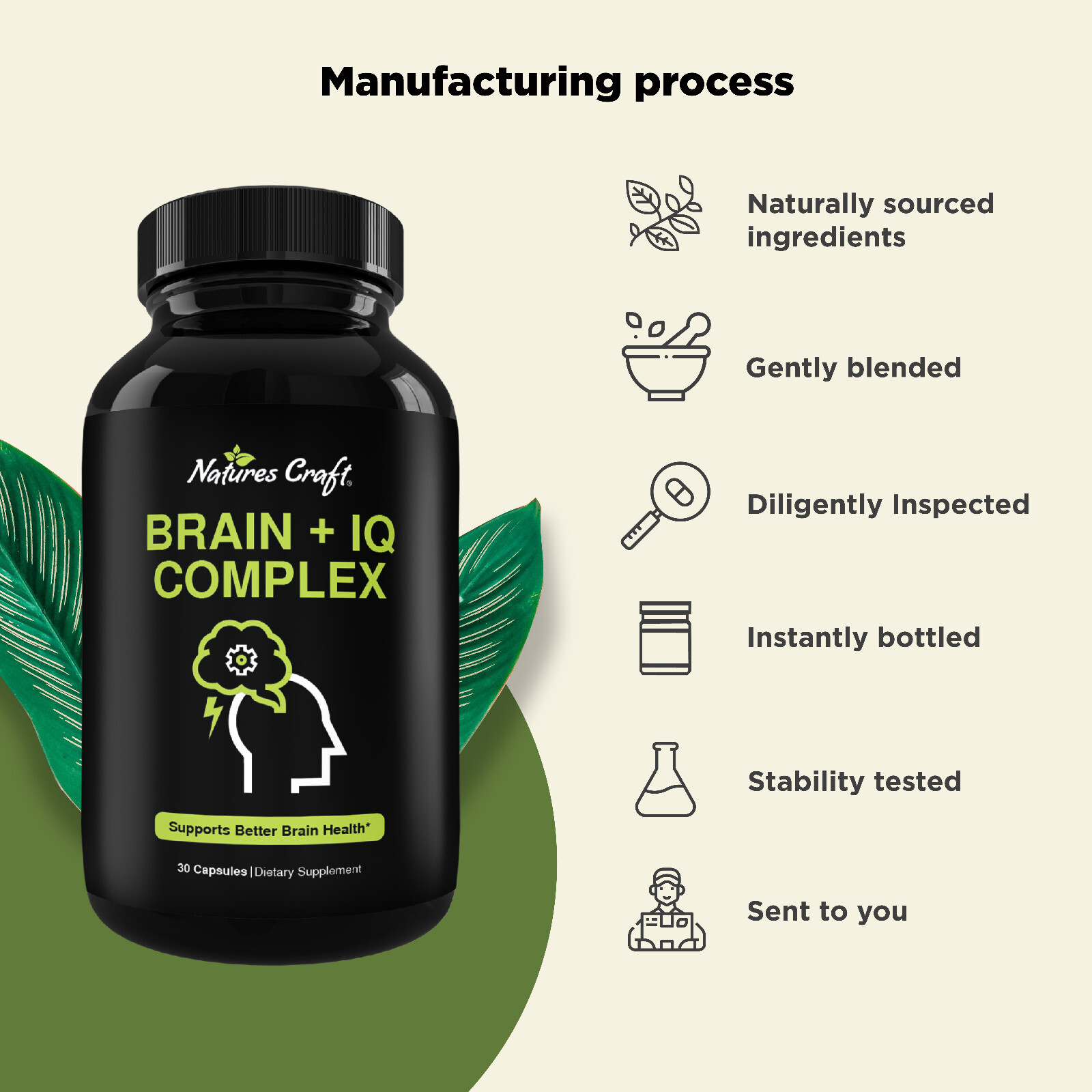 Nootropic Memory Supplement for Brain Support – Memory Pills for Brain Boost