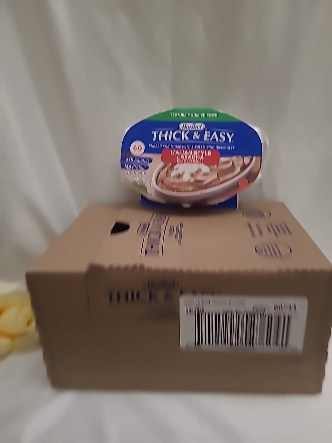 Thick & Easy Purees Thickened Food Beef Lasagna 7.oz Tray 7 Count Exp:12/2025+