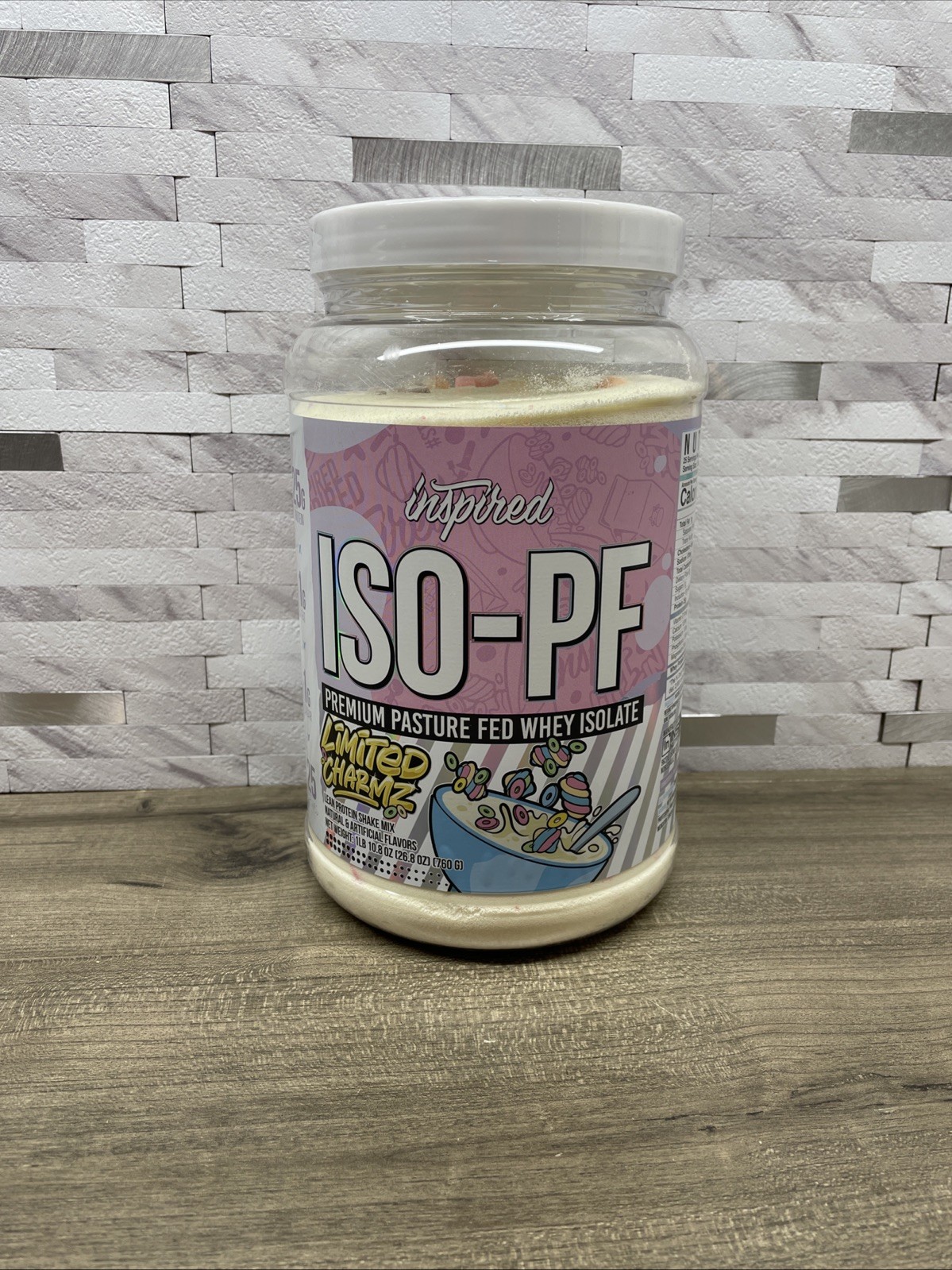 ISO-PF LIMYED CHARMZ Grass Fed Whey Protein Isolate Free from Hormones GMOs -HTF