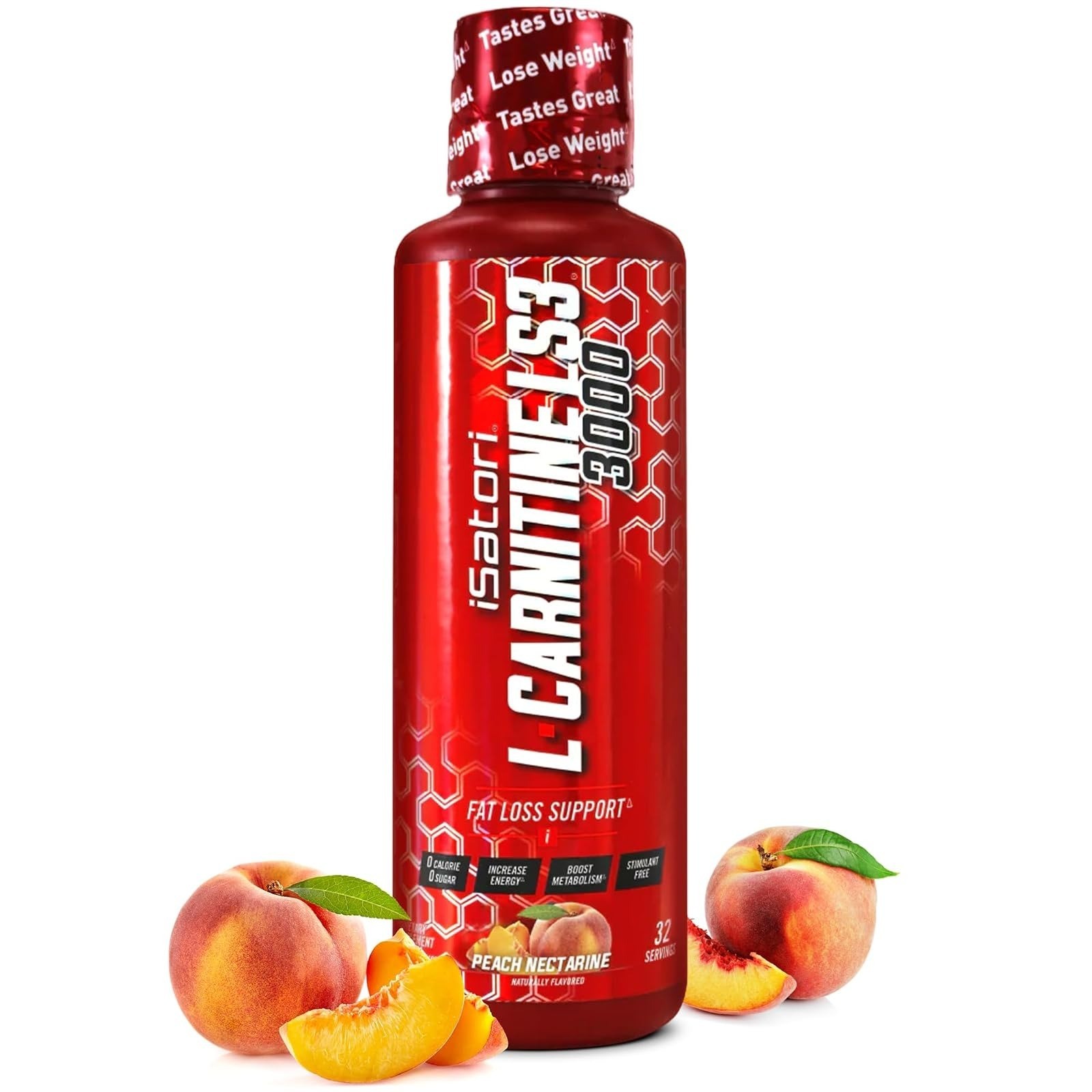 iSatori L-Carnitine LS3 3000 Liquid Supplement – Boost Energy & Metabolism