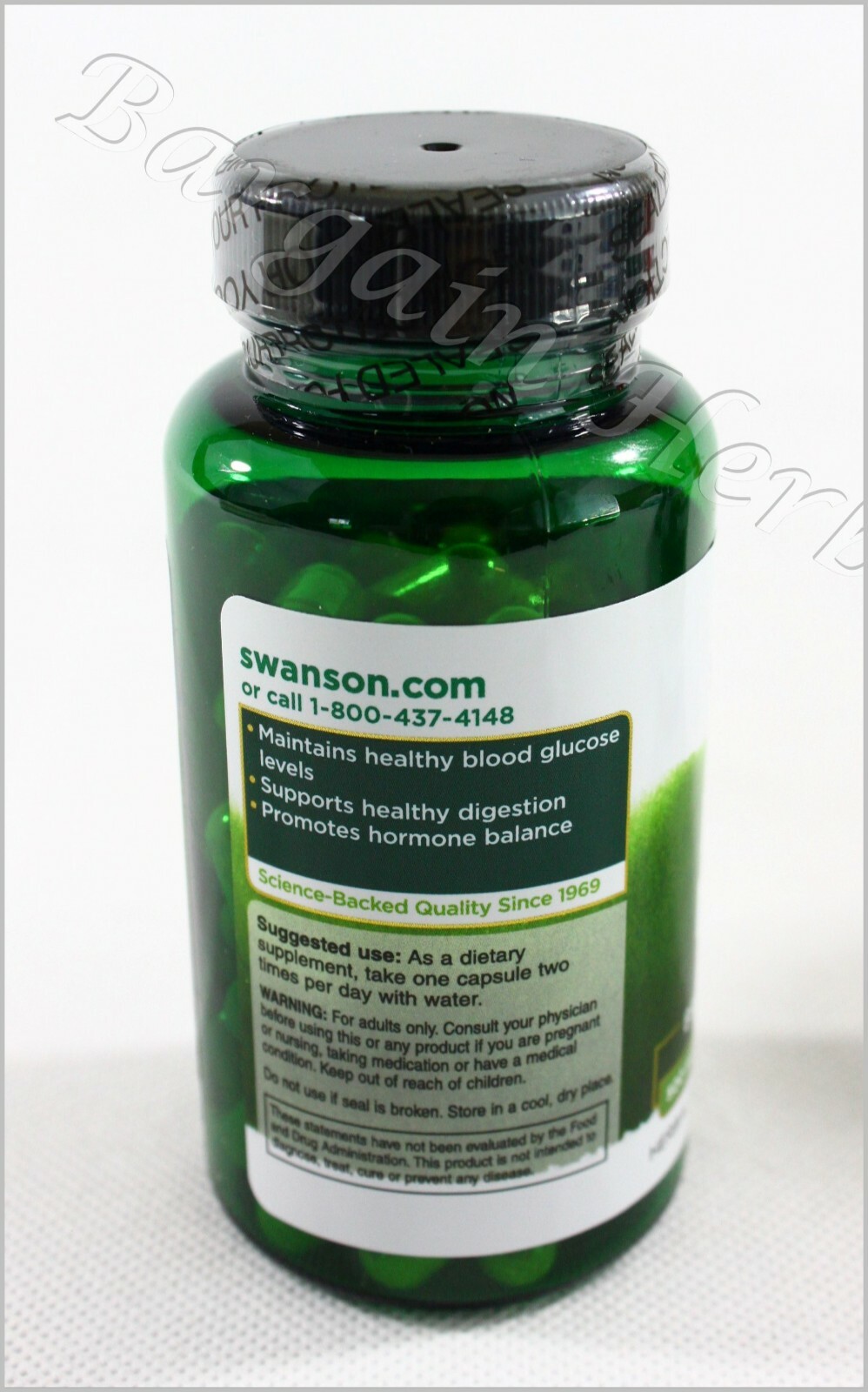 3x Swanson Bitter Melon Blood Sugar Supplement 500mg 60 Capsules Exp. 02/26