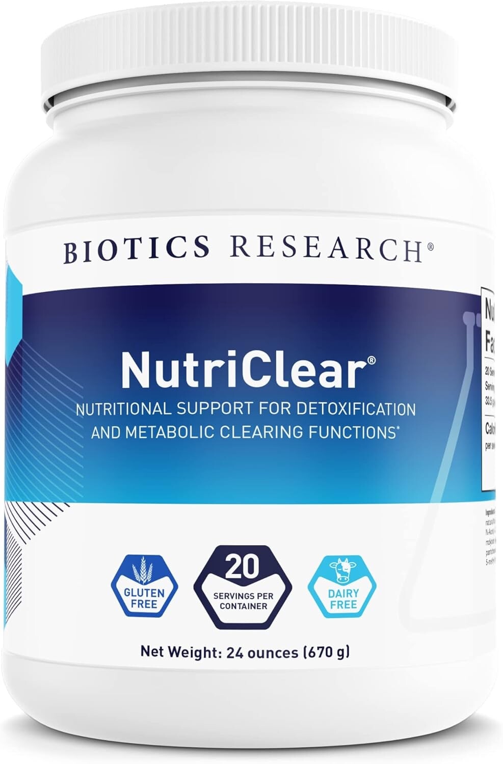 Biotics Research – NutriClear – Unflavored (24oz)