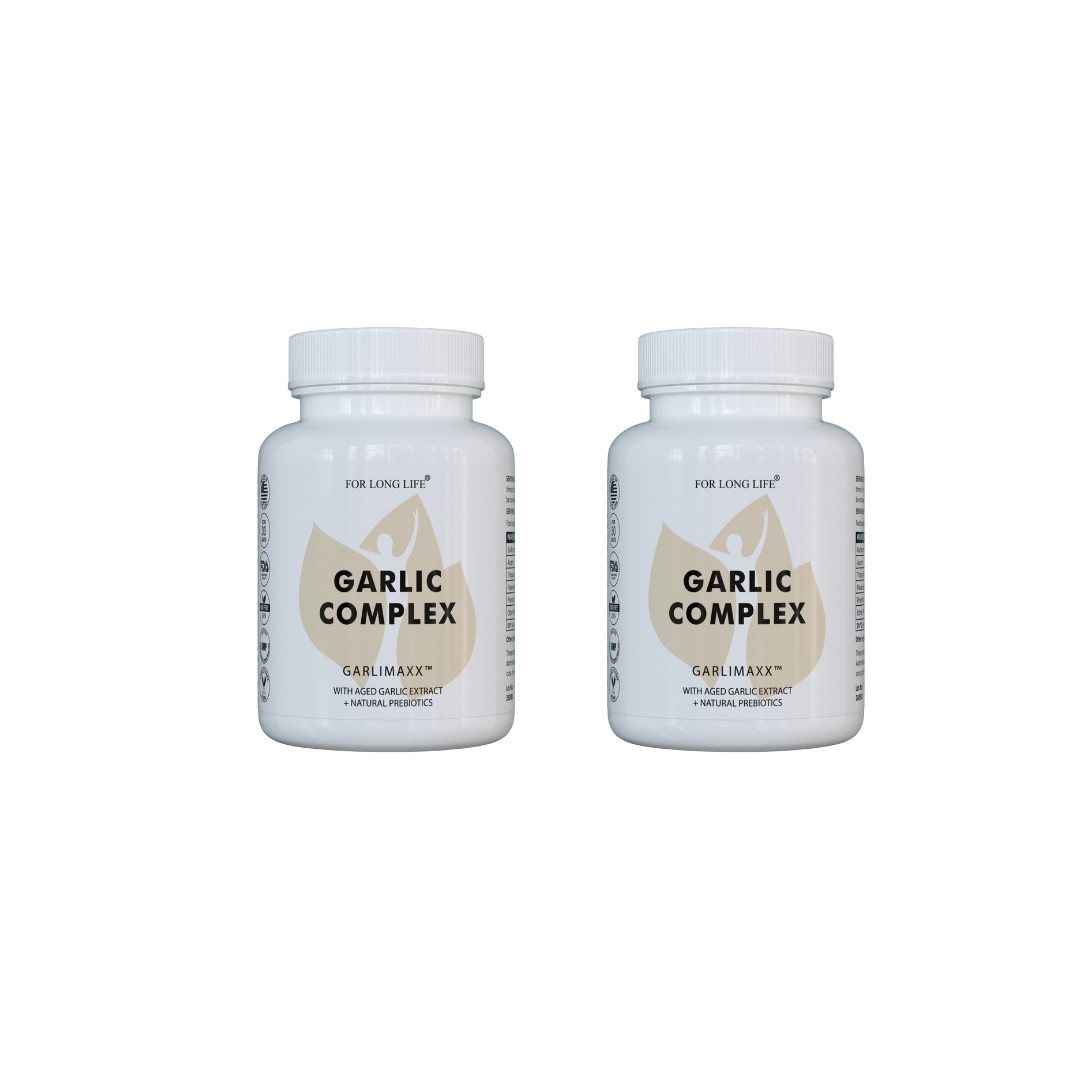 Pack of 2 – Garlic Complex – GARLIMAXX | Heart, Immunity & Antioxidant Aid