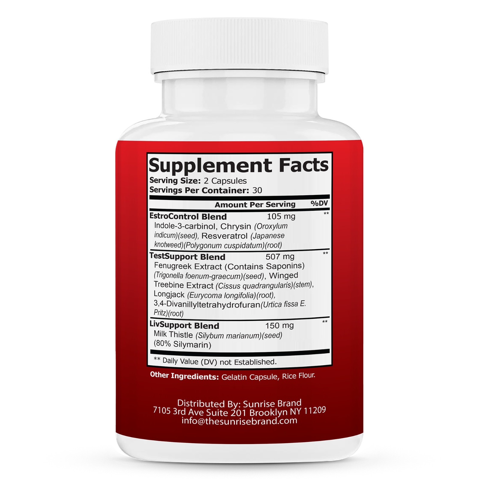 Male Support Capsules – Men’s Health Supplement – 3 Pack