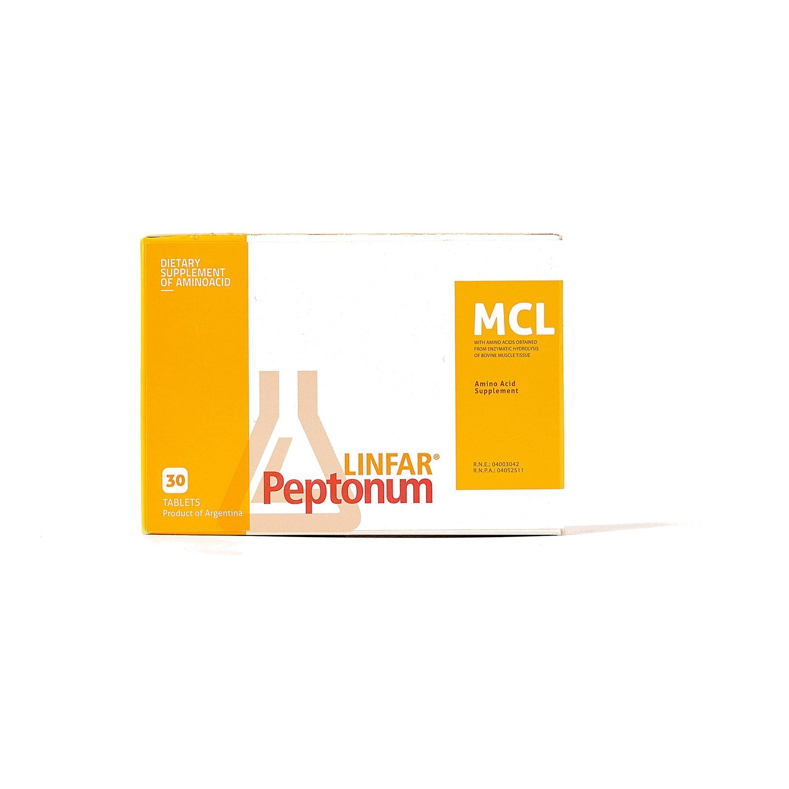 Muscle Peptone Amino Acid Supplement 30 Tablets
