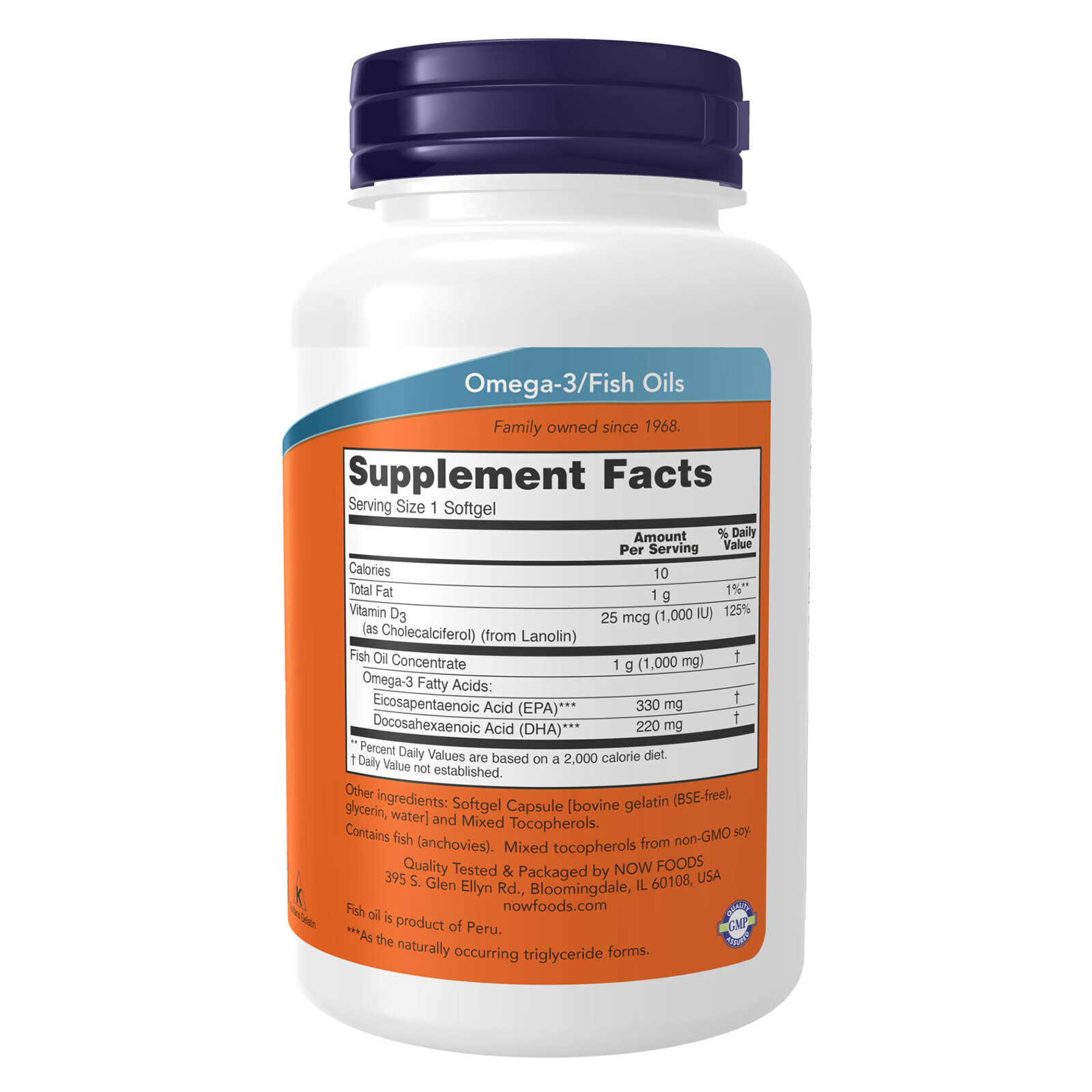 NOW FOODS Tri-3D Omega 90 Softgels