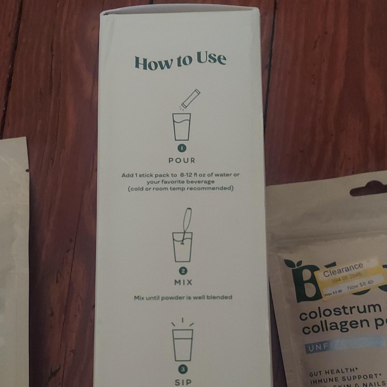 Bloom Colostrum & Collagen Peptides Gut Health Starter Kit 8ct 3 Flavor& 2 pack