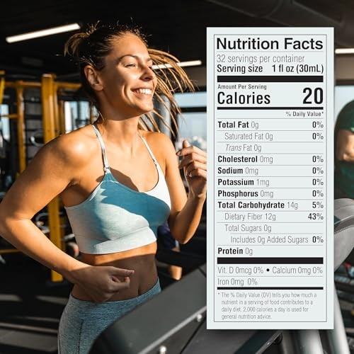 Medtrition HyFiber Liquid Fiber 32oz, 12g Soluble Fiber Supplement