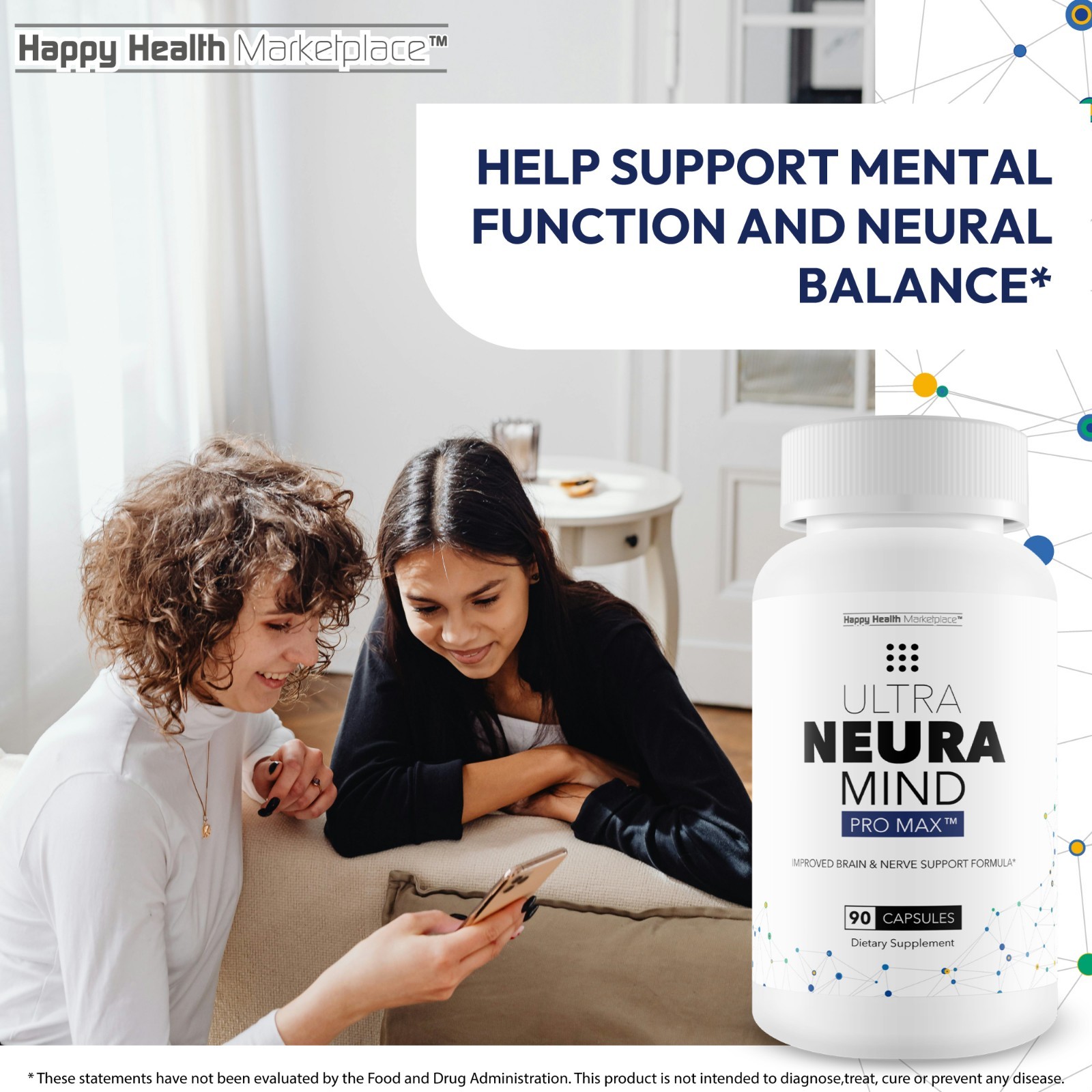 Ultra Neura Mind Pro Max – Extra Strength Brain Booster & Memory Supplement