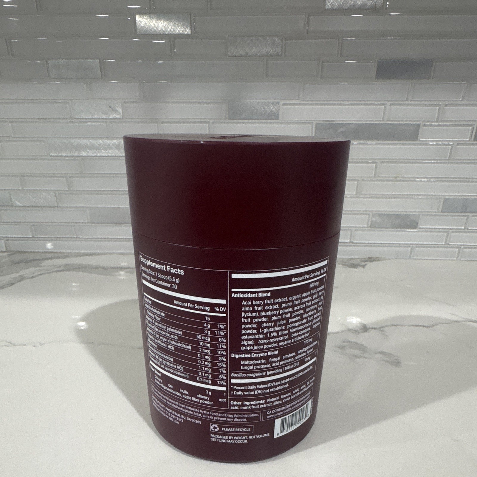 proper The Purples Superfood Powder, Antioxidant Support, Acai Berry, GF DF