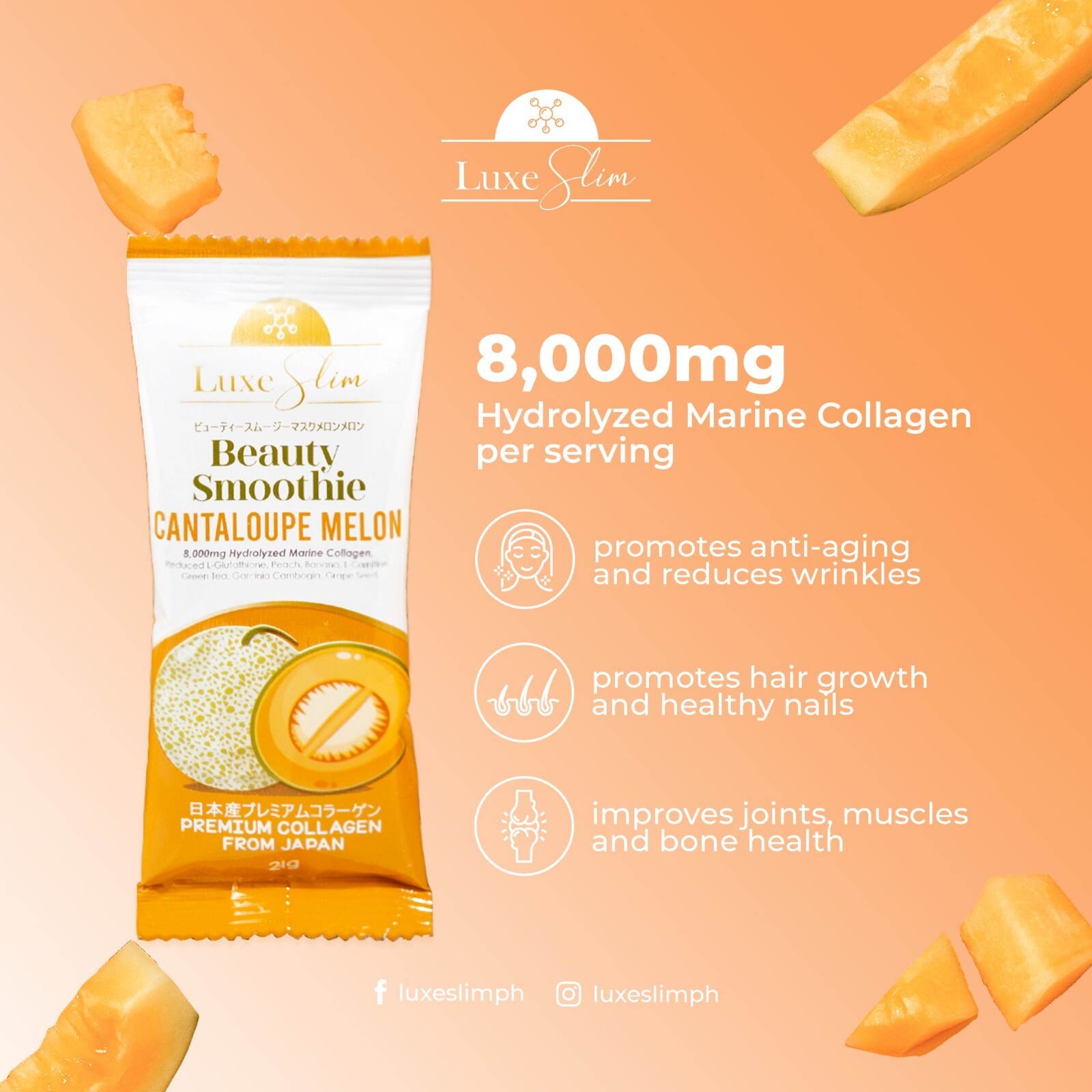 Luxe Slim Coffee, Beauty Juice And Beauty Smoothie