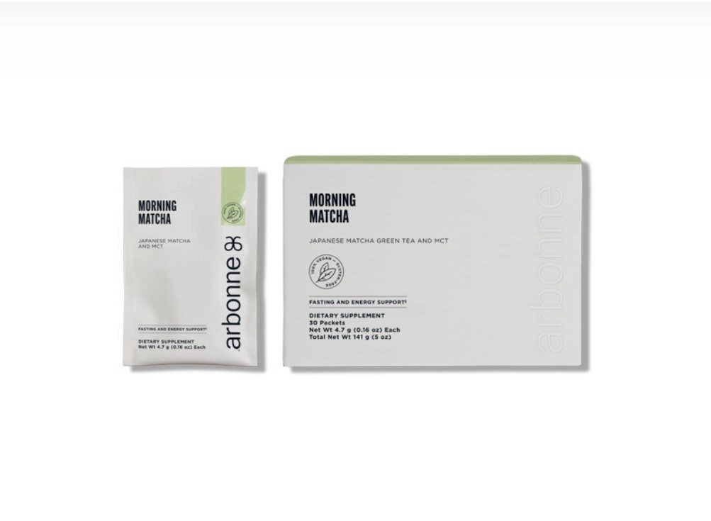 Arbonne Morning Matcha Green Tea and MCT 30 Packets
