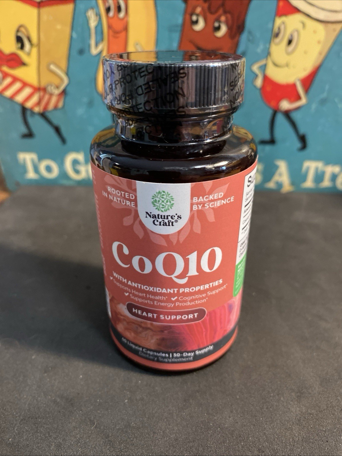 CoQ10 200mg Per Serving Liquid Capsules – High Absorption Coenzyme Q10 for Heart
