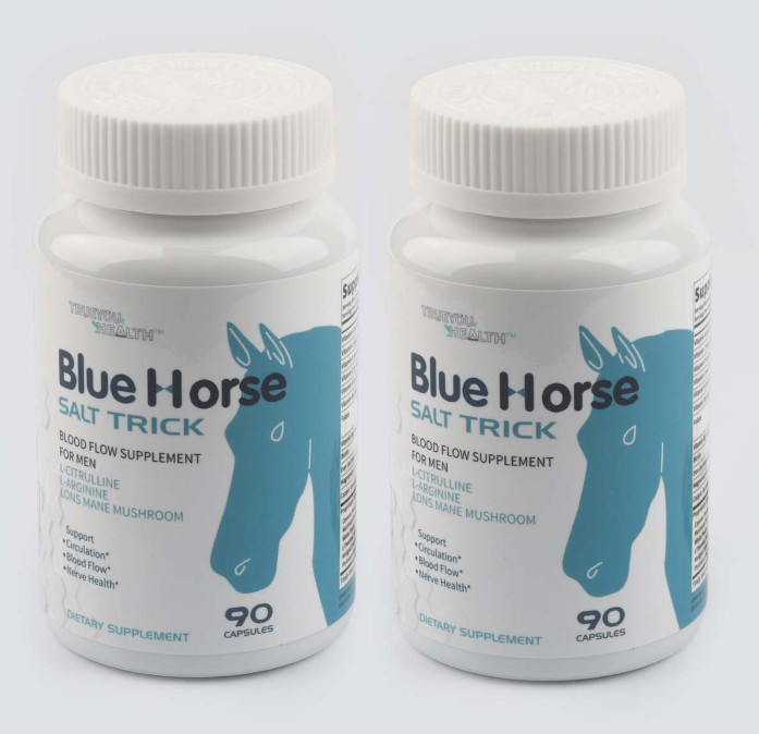 Blue Horse Salt Trick – Our Best Blood Flow Supplement for Men (1-5 pack)