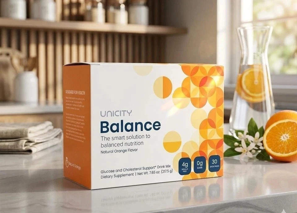 Unicity BALANCE 30 Packets/Stick Packs ORANGE
