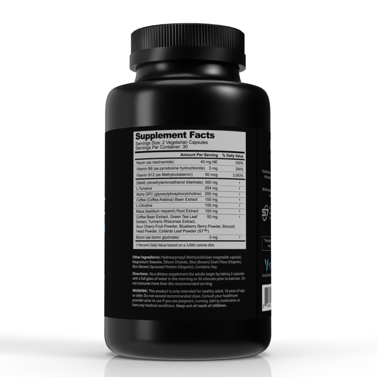 B4UGAME Vyotech Nootropic Brain Booster Supplements Max Mental Performance 3 Bt