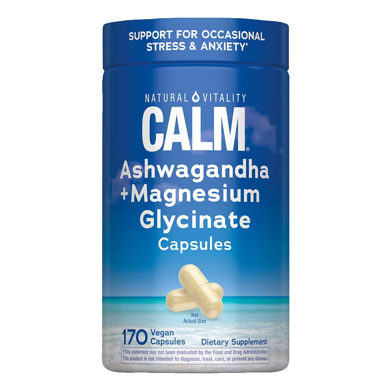 Ashwagandha Magnesium Glycinate Capsules 170 Ct Sensoril EXP: 08/2027