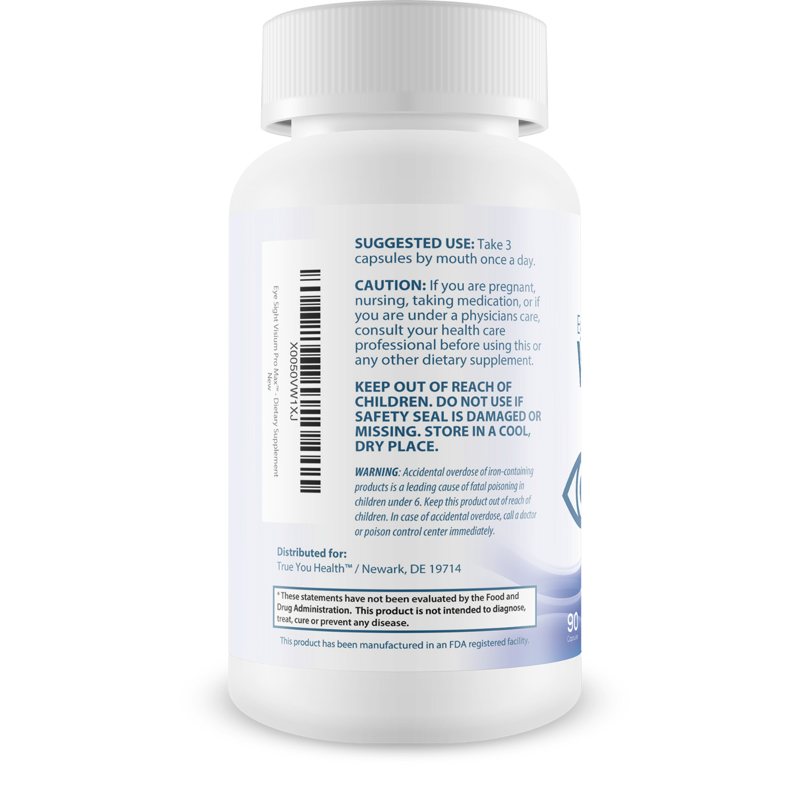 Eye Sight Visium Pro Max – Our Best Eye Vision Supplement – Natural Clear Vision