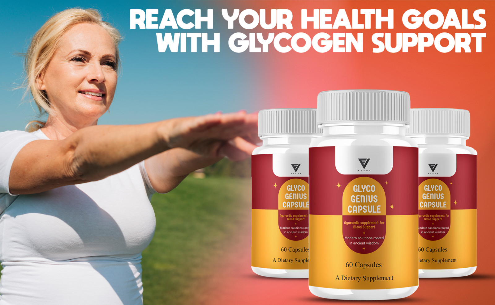 (3 Pack) Glyco Genius Capsules GlycoGenius Maximum Strength Pills (180 Capsules)