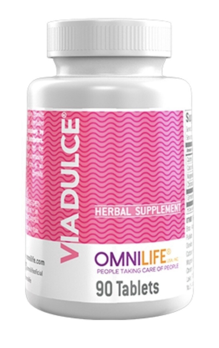 Omnilife Via Dulce Herbal Supplement 90 Tablets Herbal Formula Dietary Support