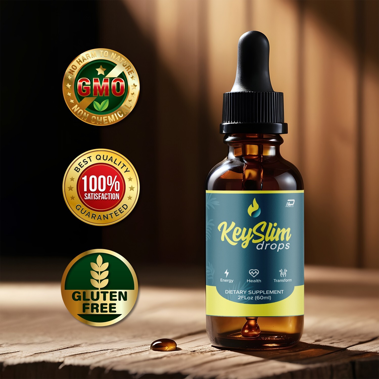 (1 Pack) KeySlim Metabolism Drops Liquid Supplement-Key Slim Weight Management