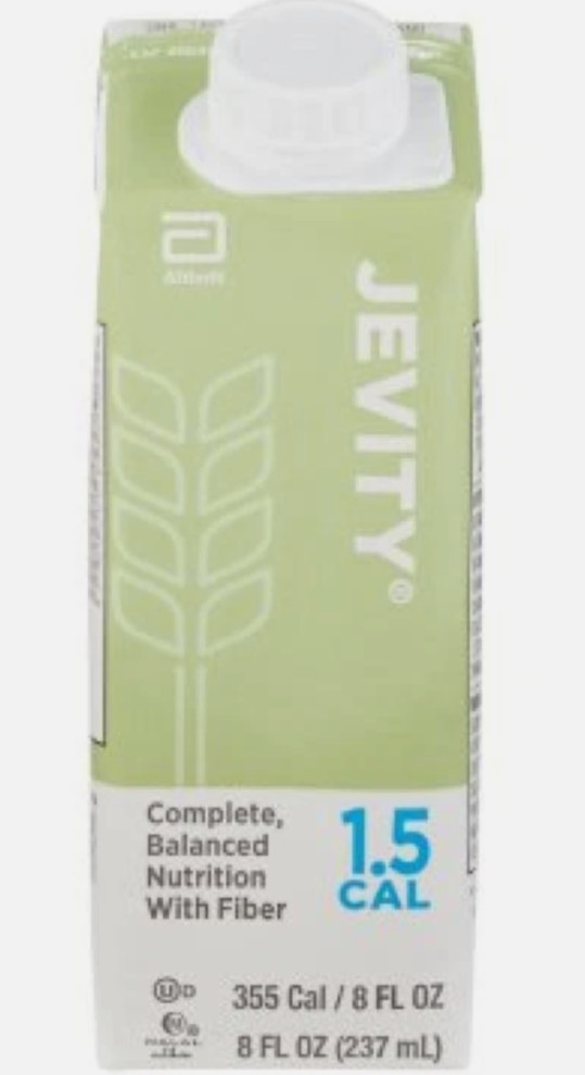 Jevity 1.5 Cal _ 8 fl oz FREE SHIPPING_24 Cartons_EXP 10/01/2026
