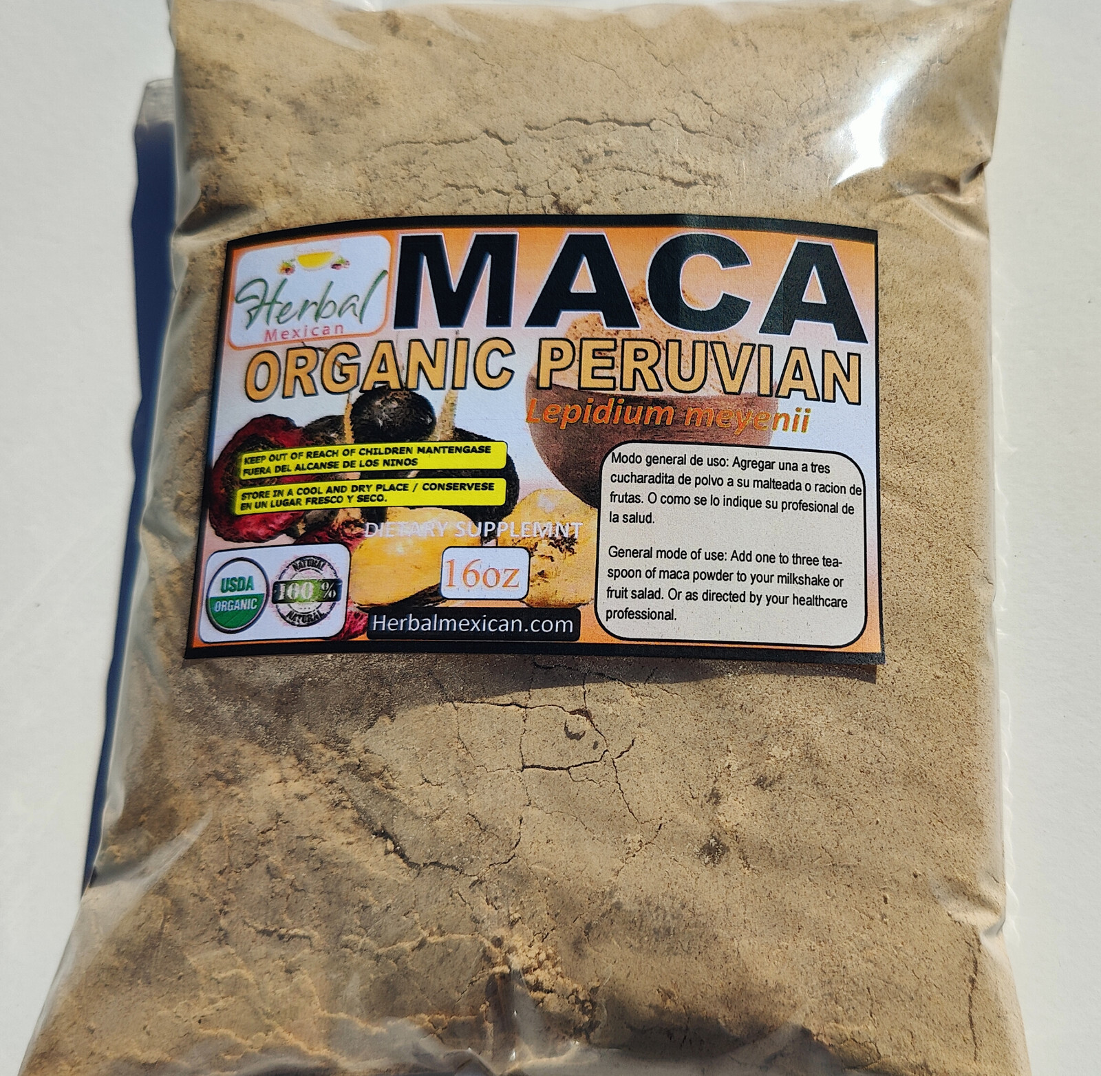Organic Super food/superfood peruvian ginseng Maca Root Powder Raw maca powder