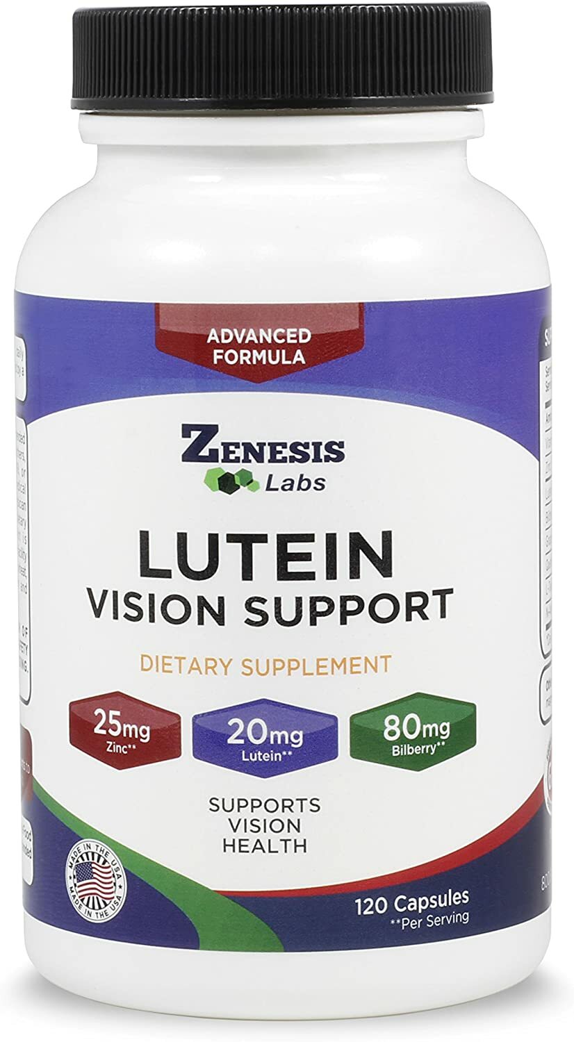Lutein – 480caps (3 bottle set) with Bilberry – SUPER SALE