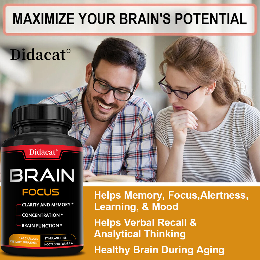 Brain Support Nootropic – Helps Maintain Memory, Focus & Mental Clarity