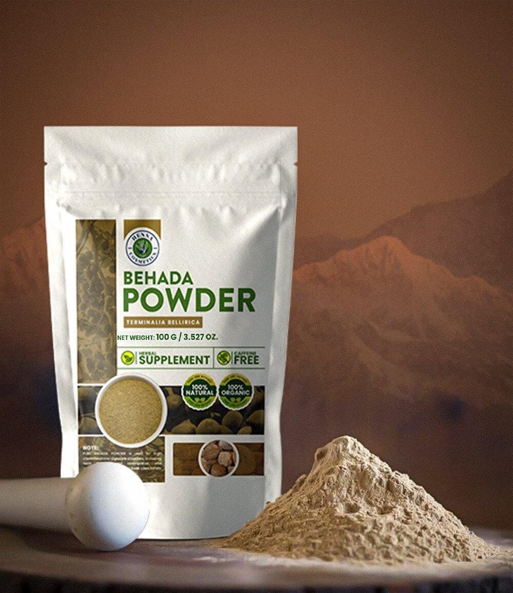 Baheda Powder (Bibhitaki) | 100 Grams (3.53 Ounces) For Hair & Skin
