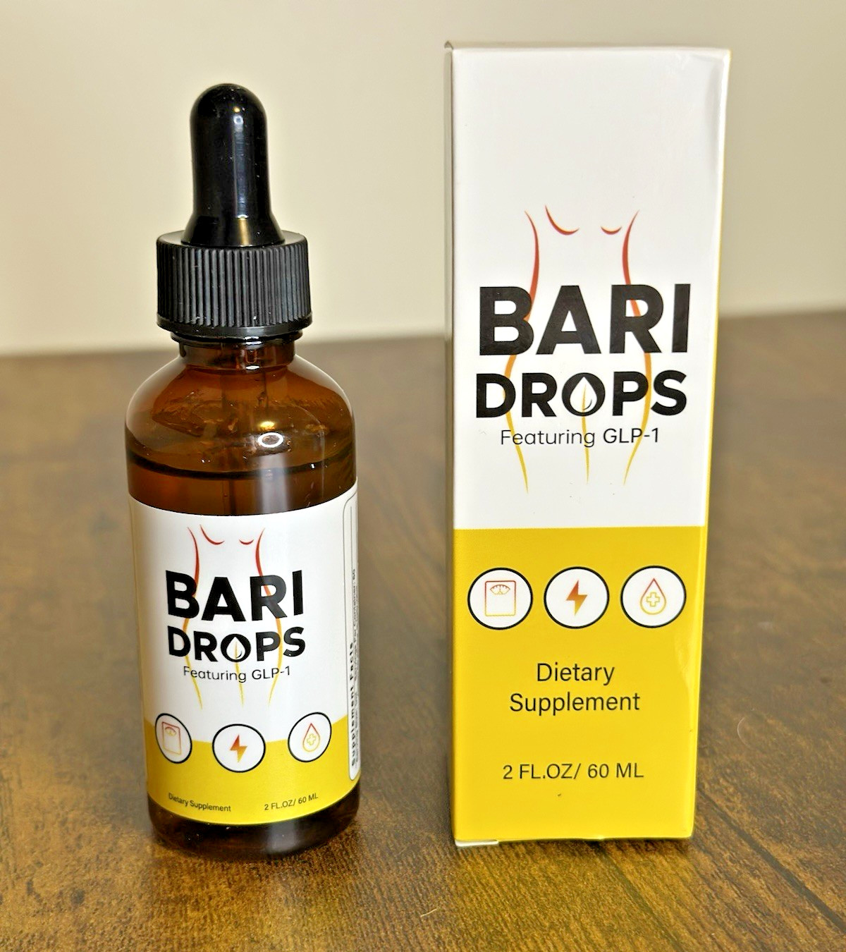Bari Drops – Dietary Supplement – 2oz bottle