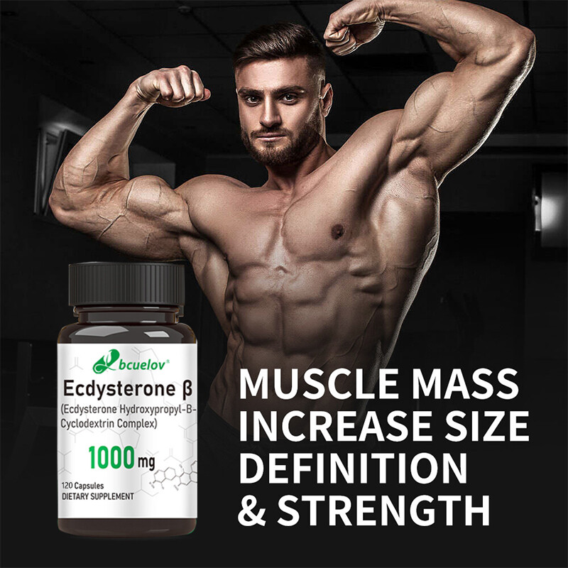Ecdysterone (20-Hydroxyecdysone) 99% HPLC! 🔥 30 To 120 Capsules