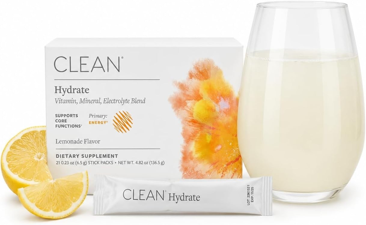 Clean Program Hydrate Electrolytes | 19+ Vitamins, Minerals & Electrolytes