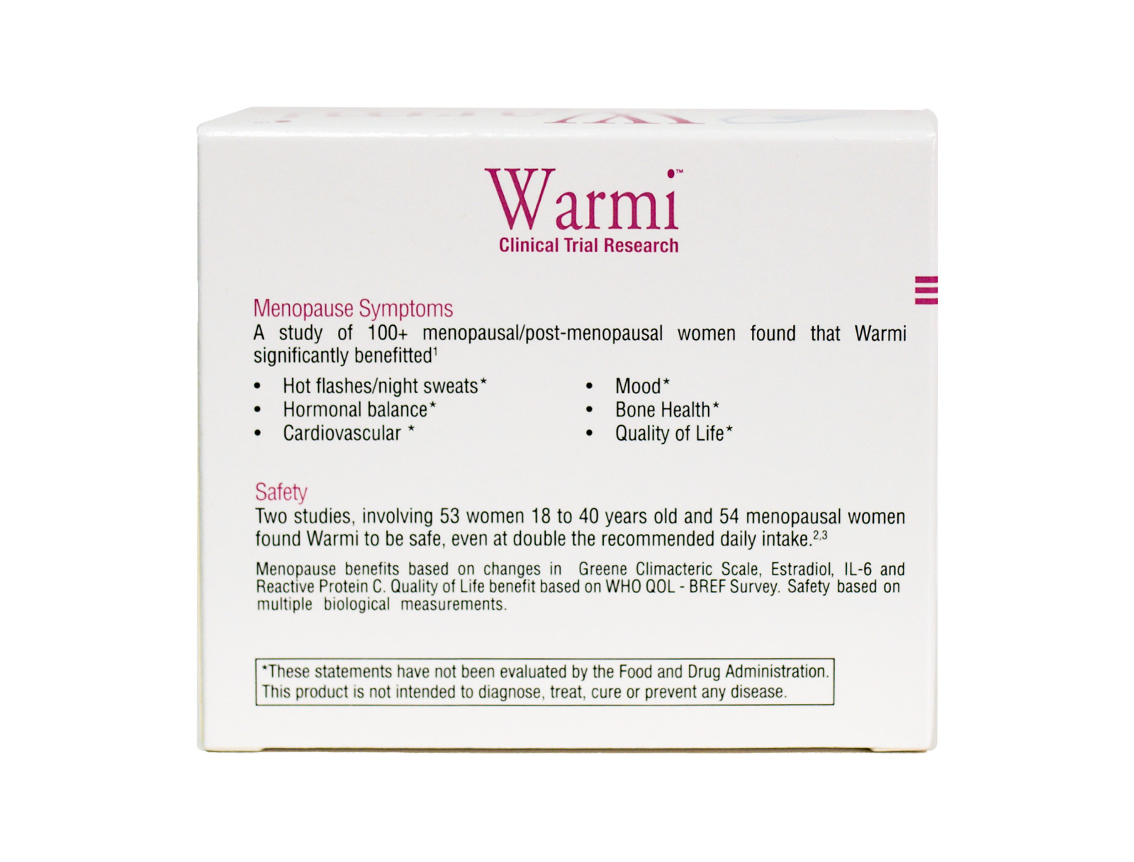 LaneInnovative – Warmi Menopause Support for Women, Organic Maca, No Soy *