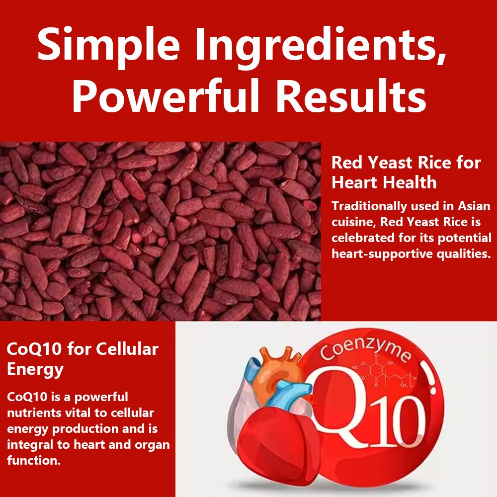 Nattokinase Supplements Blood Circulation Overall Heart Wellness 30-120 Capsules