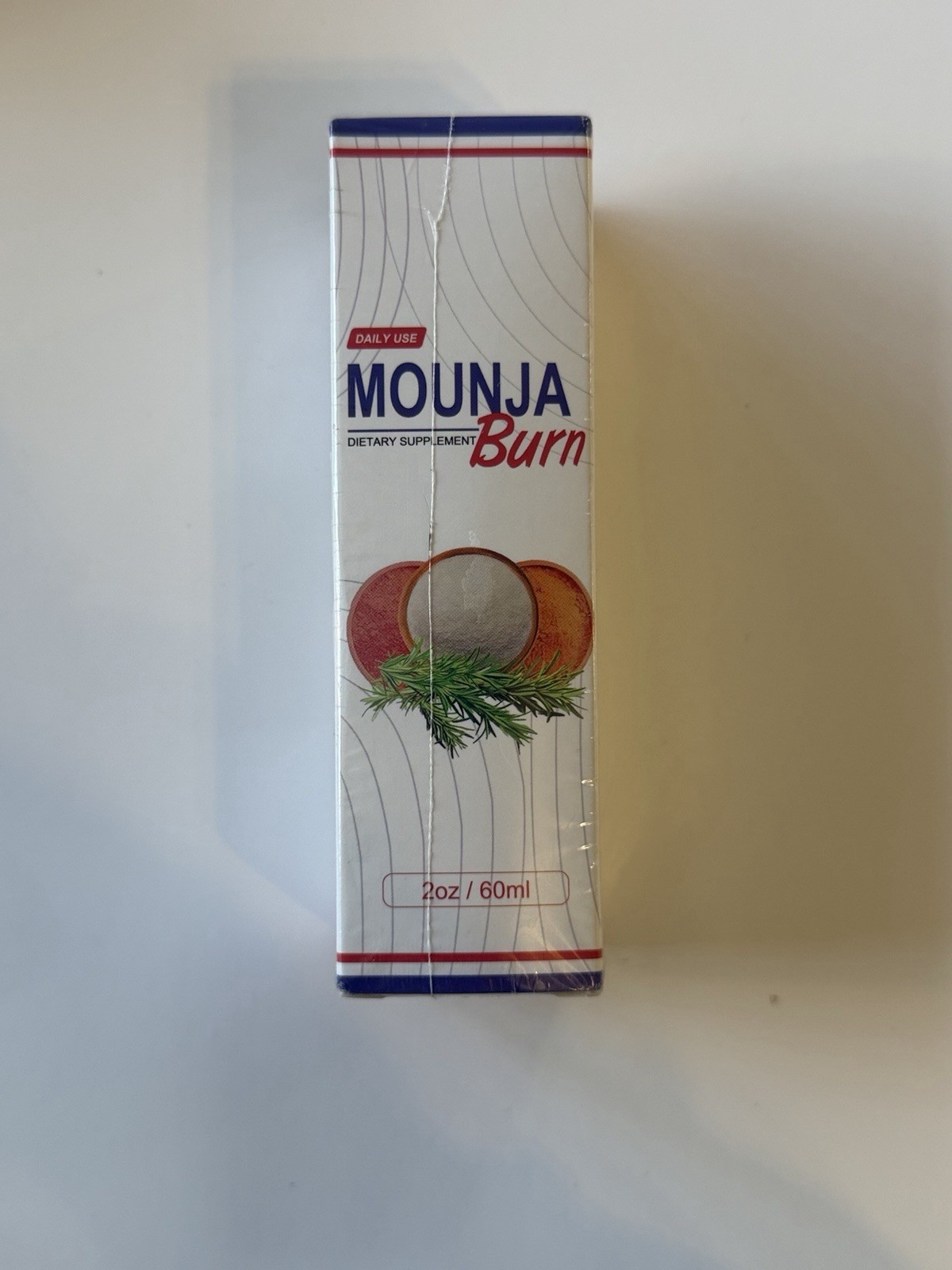 Mounja Peppermint Liquid Dietary Supplement 2oz 60ml Easy to Swallow Wellness