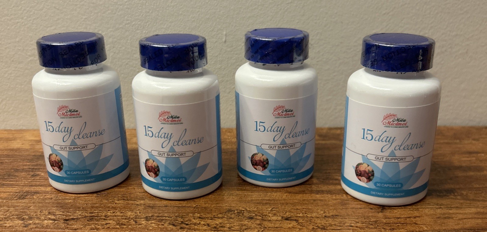 4 Packs, Mila Mi Amor 15 Day Cleanse Detox – Gut Support Exp. 02/03/2028