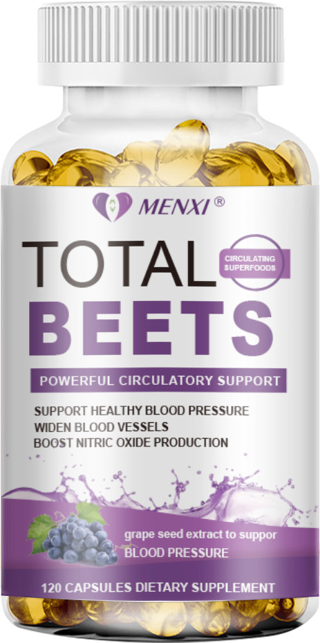 Beet Root Capsules – Blood Pressure Regulation, Blood Circulation, Heart Health