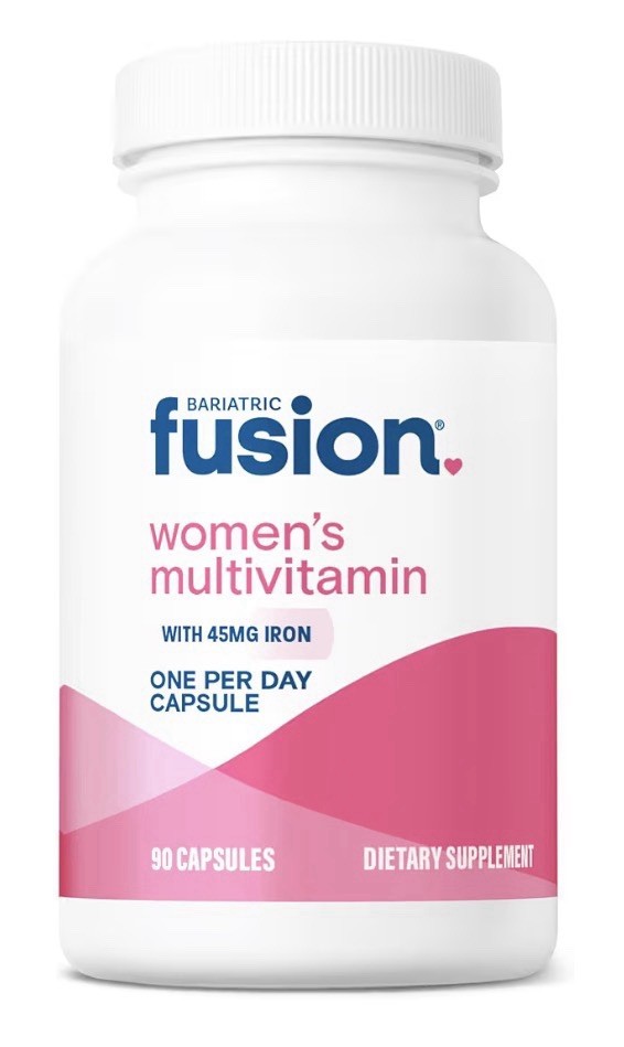 Bariatric Fusion Women’s Multivitamin One Per Day with Iron 90 Capsules